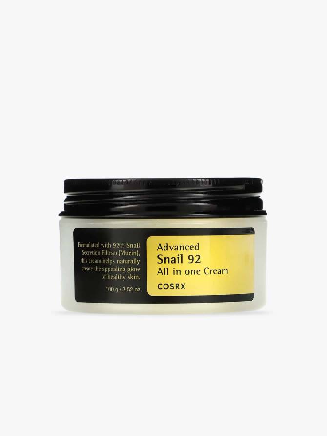 COSRX - کرم همه‌کاره Advanced Snail 92 (حجم ۱۰۰ گرم) - کرم صورت - کرم مرطوب‌کننده صورت